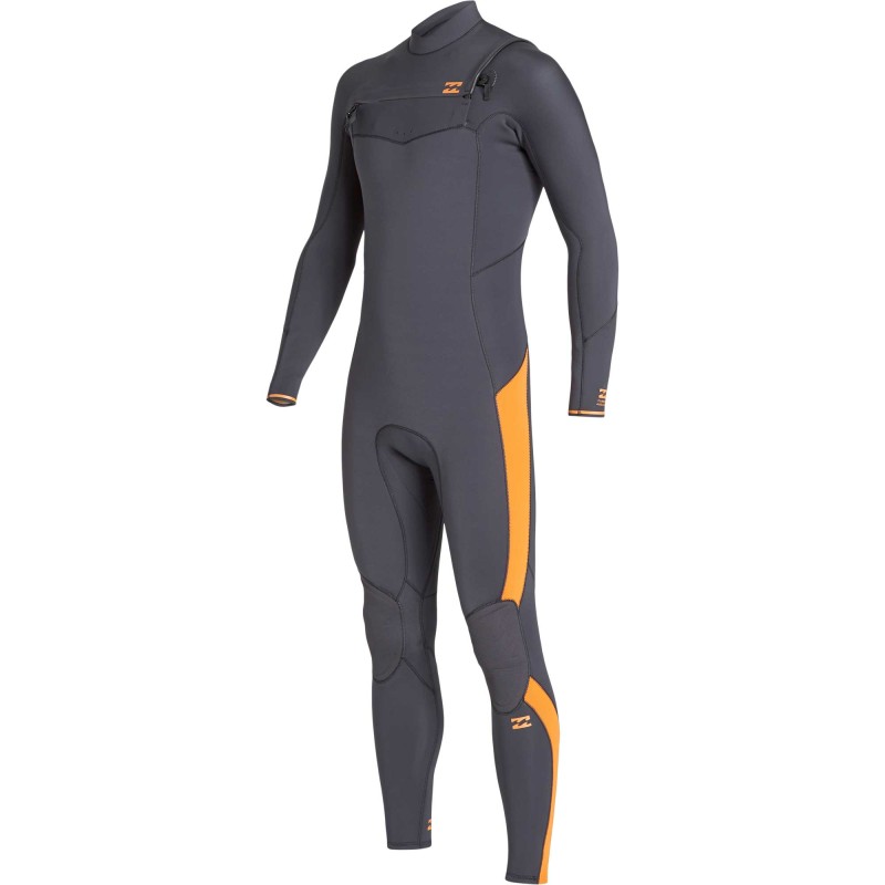Combinaison Billabong Furnace Absolute 5/4mm FrontZip 2020 - black sands - The Corner Shop