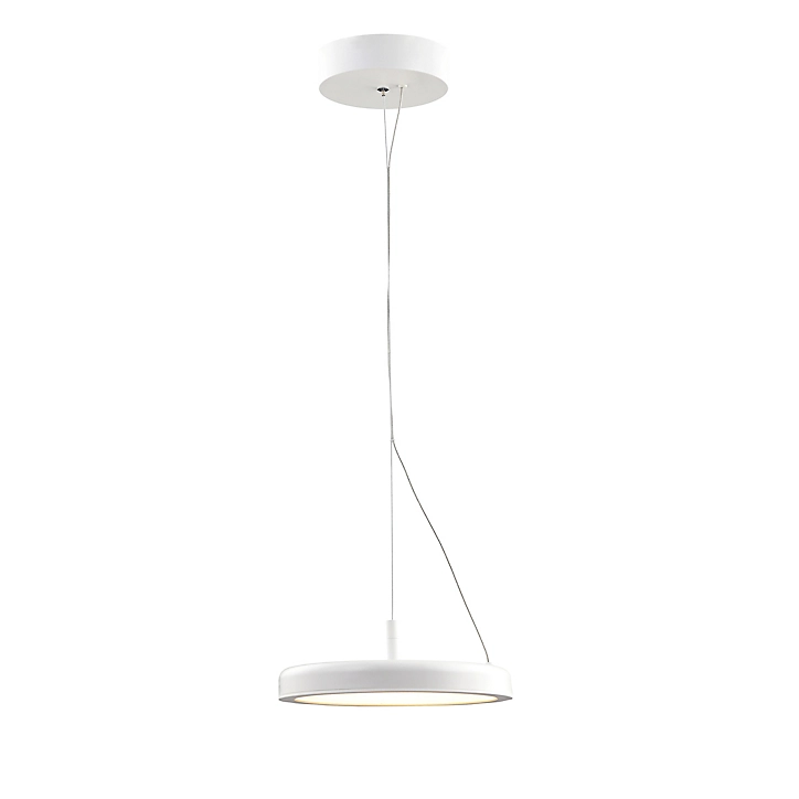 Suspension Azagny 25W IP20 LED intégrée ⌀25cm blanc