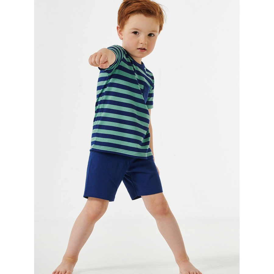 Schiesser Pyjama Boys World Organic Cotton mineral