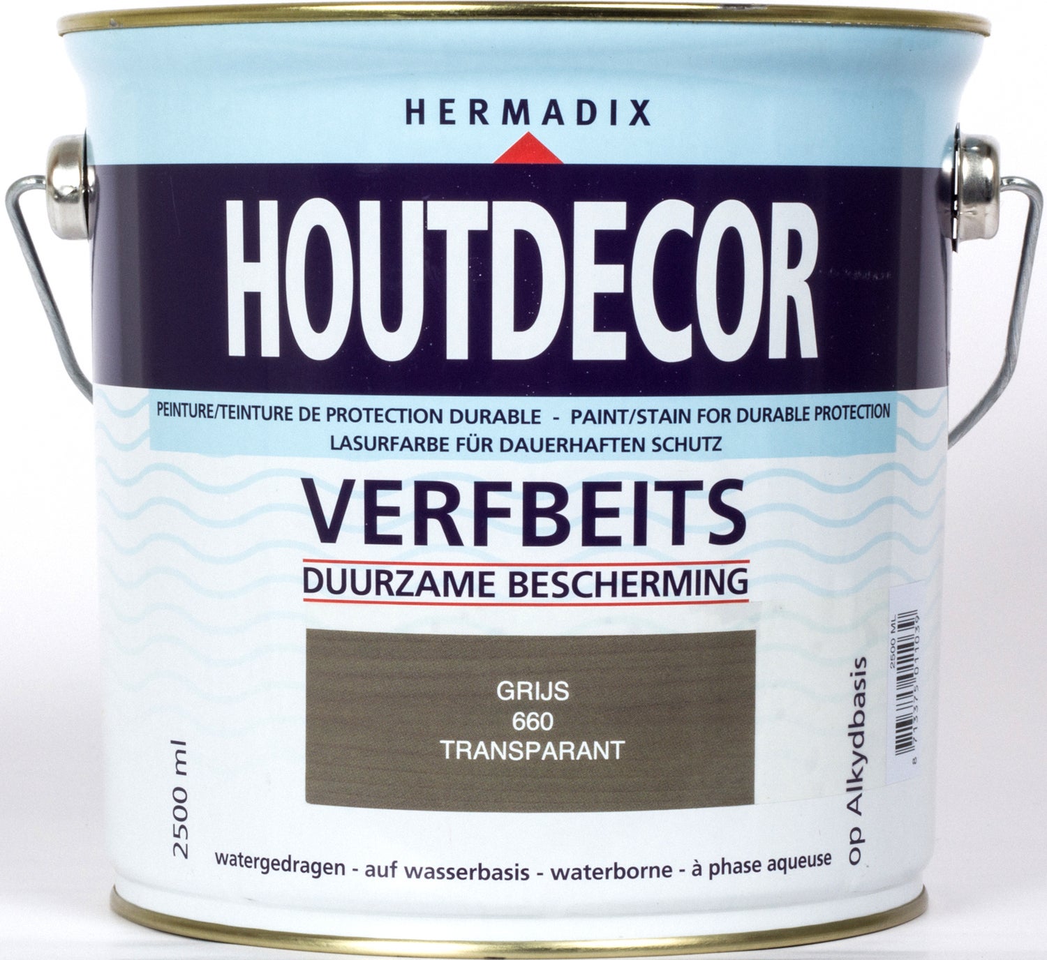 Hermadix Houtdecor grijs 2,5 l