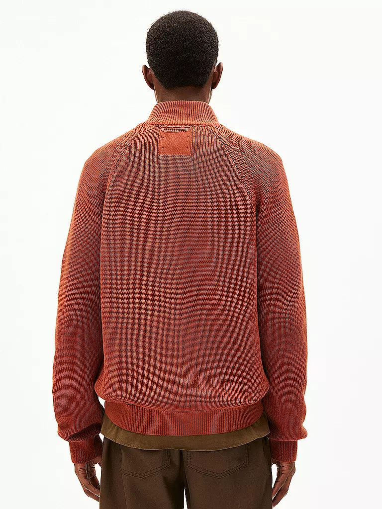 ARMEDANGELS Strickjacke AARTYOM orange