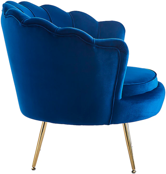 SalesFever Loungesessel »Clam - Design Cocktailsessel« Prachtvoll extravagantes Design im Muschel-Look