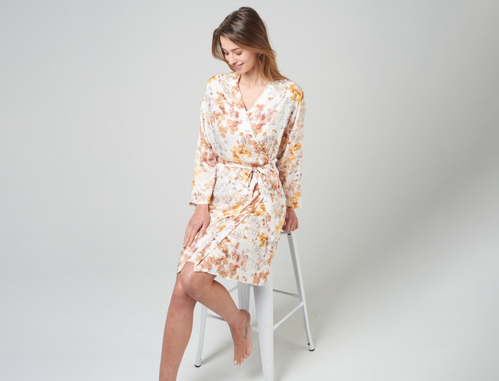 Kimono femme-Douces graminées