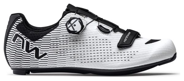 Chaussures Route Northwave Storm Carbon 2 Blanc/Noir