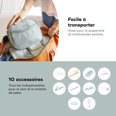Trousse de soin Matcha - BABYMOOV