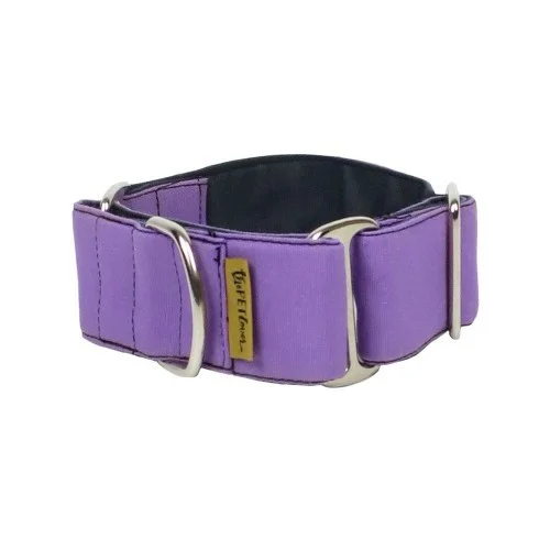 Coleira Martingale Lilás para Cães