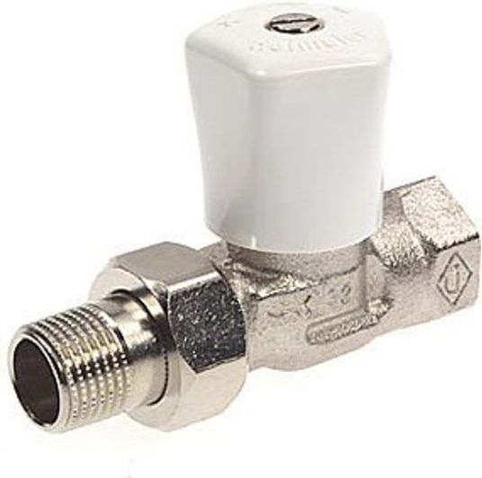 Heimeier - Mikrotherm Radiatorafsluiter - 3/8 Recht - Kvs 1,17 m3 h