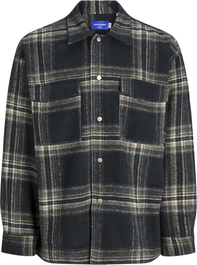 Jack & Jones JORVESTERBRO CHECK OVERSHIRT LS SN Forest river