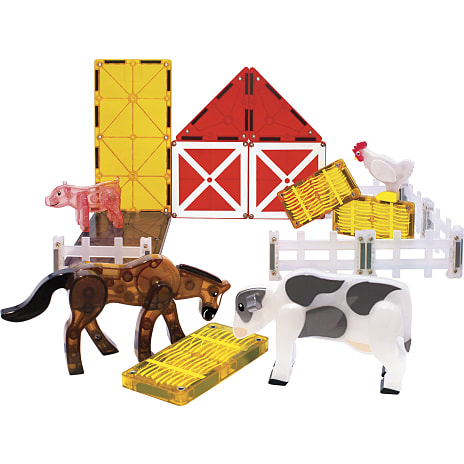 Magna-Tiles magnetisk byggesæt - 25 dele