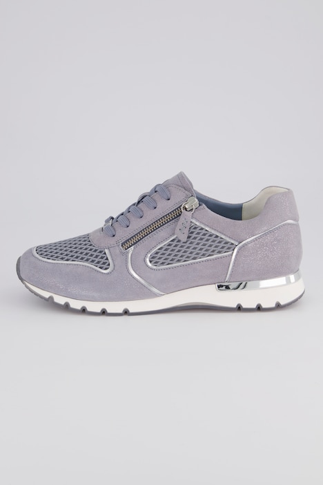Caprice Leder-Sneaker, Glitzer-Effekt, Weite H