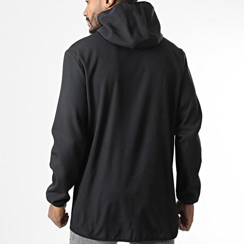 Veste Zippée Capuche E347 Noir