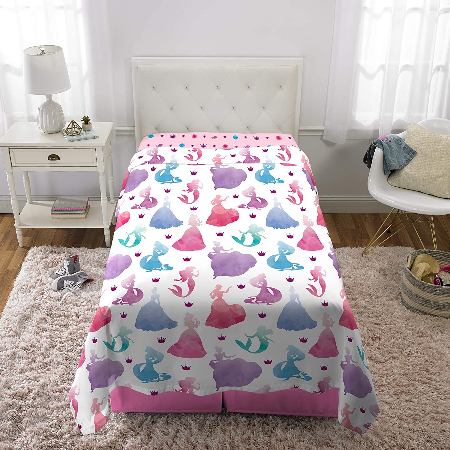 Twin Super Mario 3-Piece Bed Sheet Set.1 Flat Sheet 1 Fitted Sheet 1 Pillow Cases