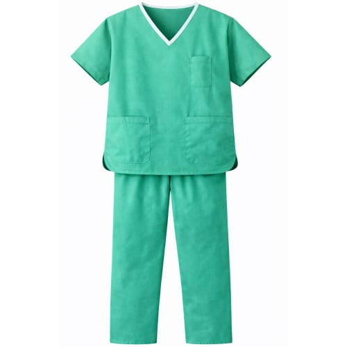 Pyjama de bloc SMS 45g/m² vert taille S Paredes Access