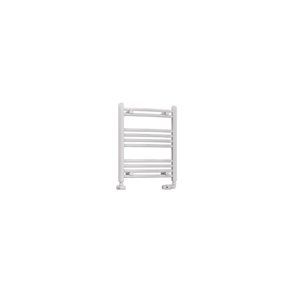 Eastbrook Wendover gebogen handdoekradiator 50x60cm 228W wit glans
