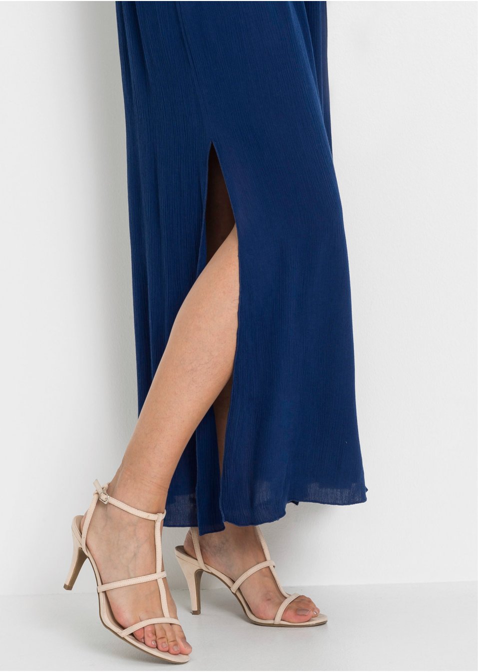 Robe longue à broderie