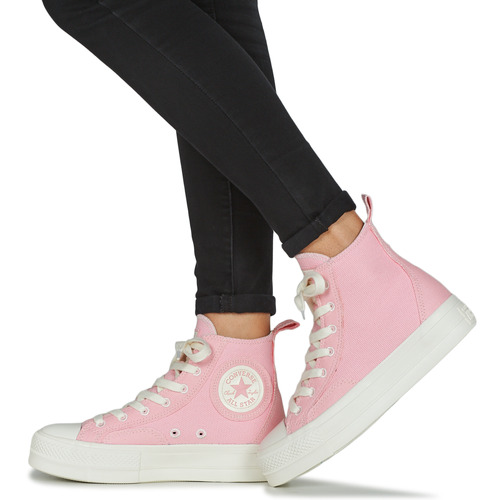 Converse - CHUCK TAYLOR ALL STAR LIFT-SUNRISE PINK/SUNRISE PINK/VINTAGE WHI - Rose