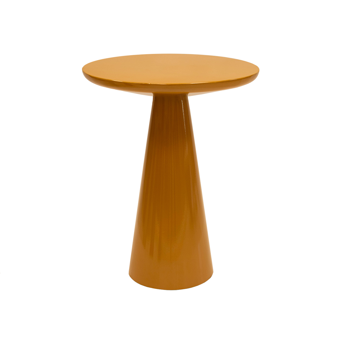 Bijzettafel Lea okergeel