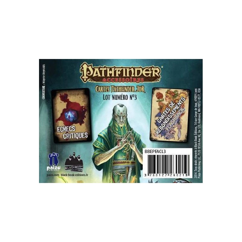 Cartes - Echecs critiques et Flashback