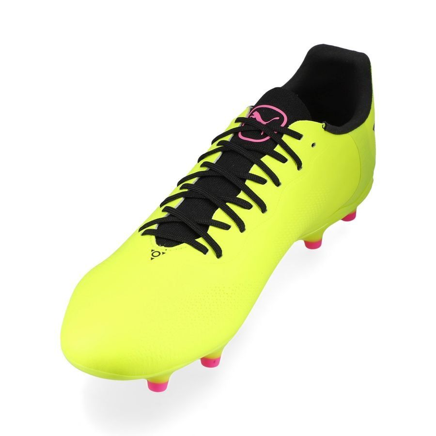 PUMA King Pro FG/AG Phenomenal - Electric Lime/Noir/Poison Pink
