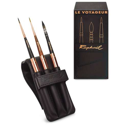 Raphaël® Le Voyageur Reisepinsel 3er-Set