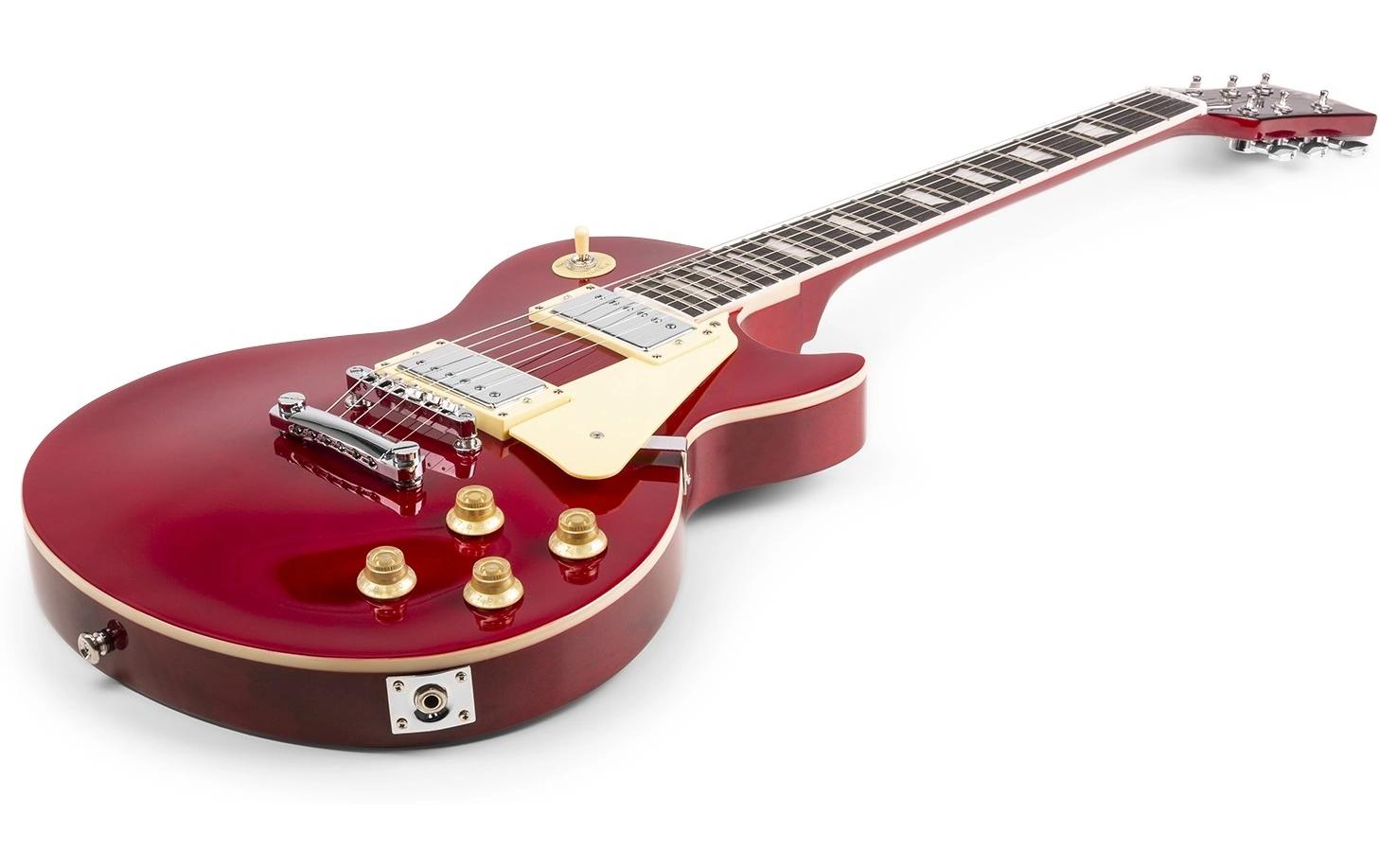 E-Gitarre GigKit LP Style Rot<br>E-Gitarre mit Zubehör