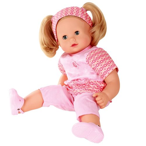 Götz babypop maxy muffin in stijl met sierspeen - m