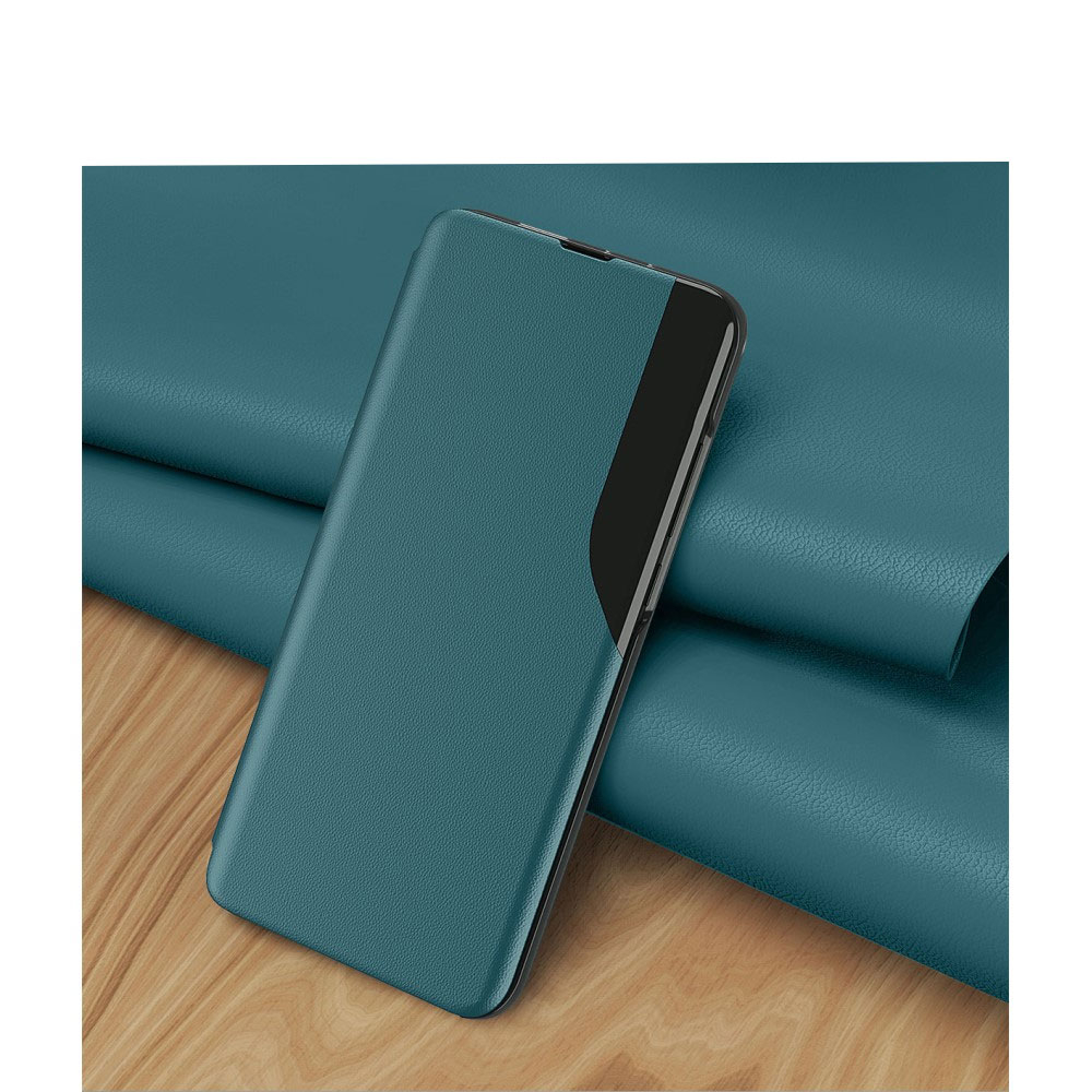 Xiaomi Poco X3 / Poco X3 NFC / Poco X3 Pro Leder Hülle Small Window View Flip Case - Schwarz