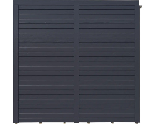 Bertilo Cubo 2 Kantoor tuinhuis inclusief vloer, 226 x 240 cm, antraciet