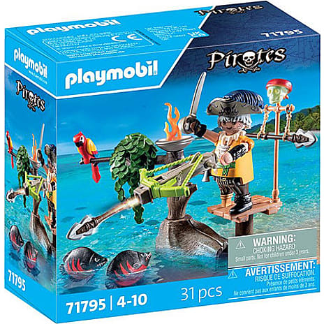 Playmobil pirat med ballista 71795 31 dele