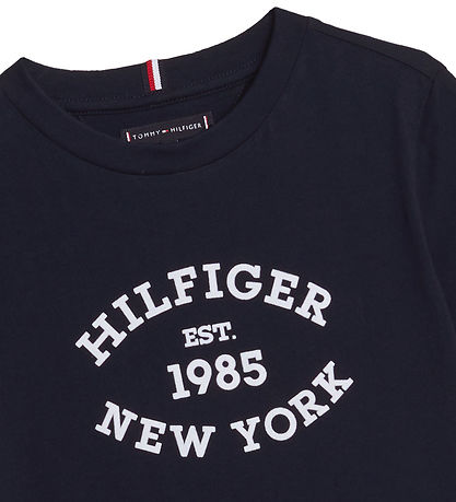 Tommy Hilfiger T-shirt - Monotype Flock - Desert Sky