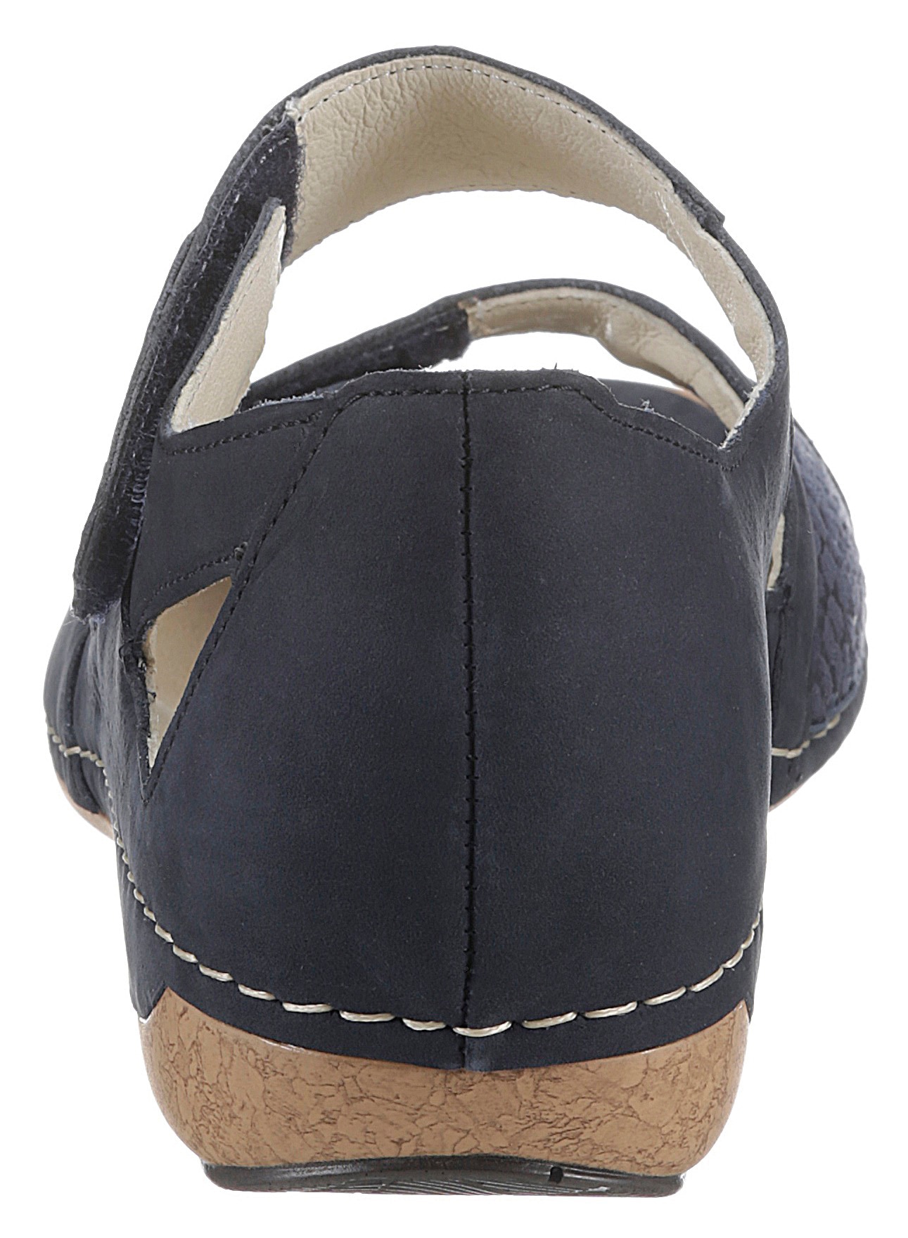 Waldläufer Riemchensandale »HELIETT-SOFT«  , Sommerschuh, Sandalette, Keilabsatz, mit Strasssteine, H-Weite