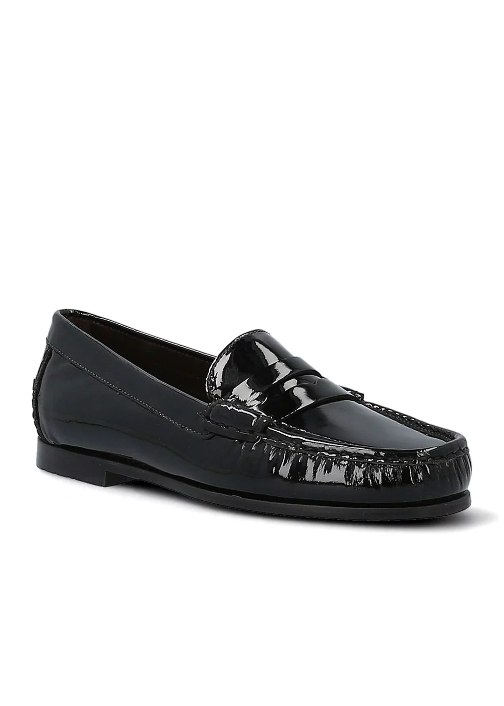 MOCASSIN M. MOC VERNIS NOIR