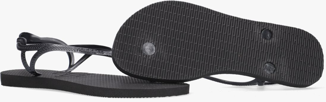 HAVAIANAS zwarte havaianas teenslippers luna