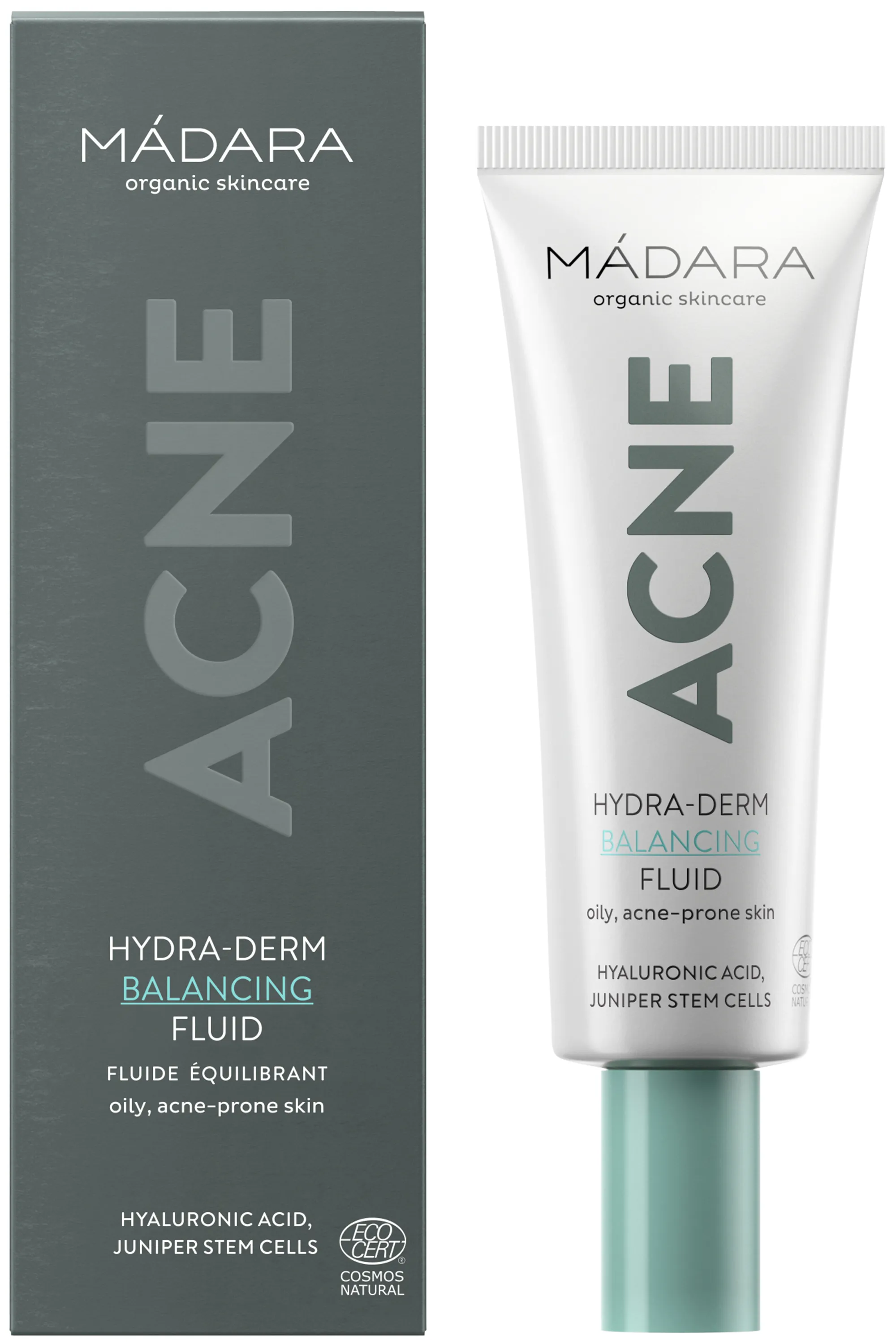 Mádara Cosmetics ACNE Hydra-Derm Fluide Équilibrant-40 ml