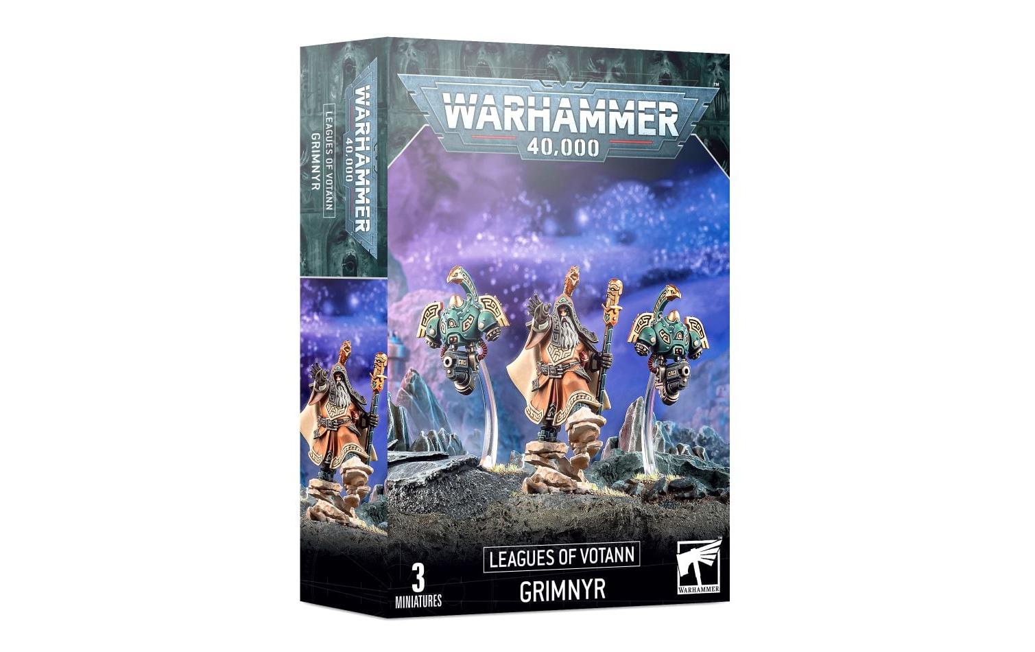 Figur Warhammer 40.000 GrimnyrWarhammer 40.000 Miniatur Leagues of Votann: Grimnyr
