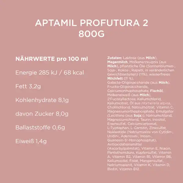 PROFUTURA DUOAdvance 2 Folgemilch nach dem 6. Monat