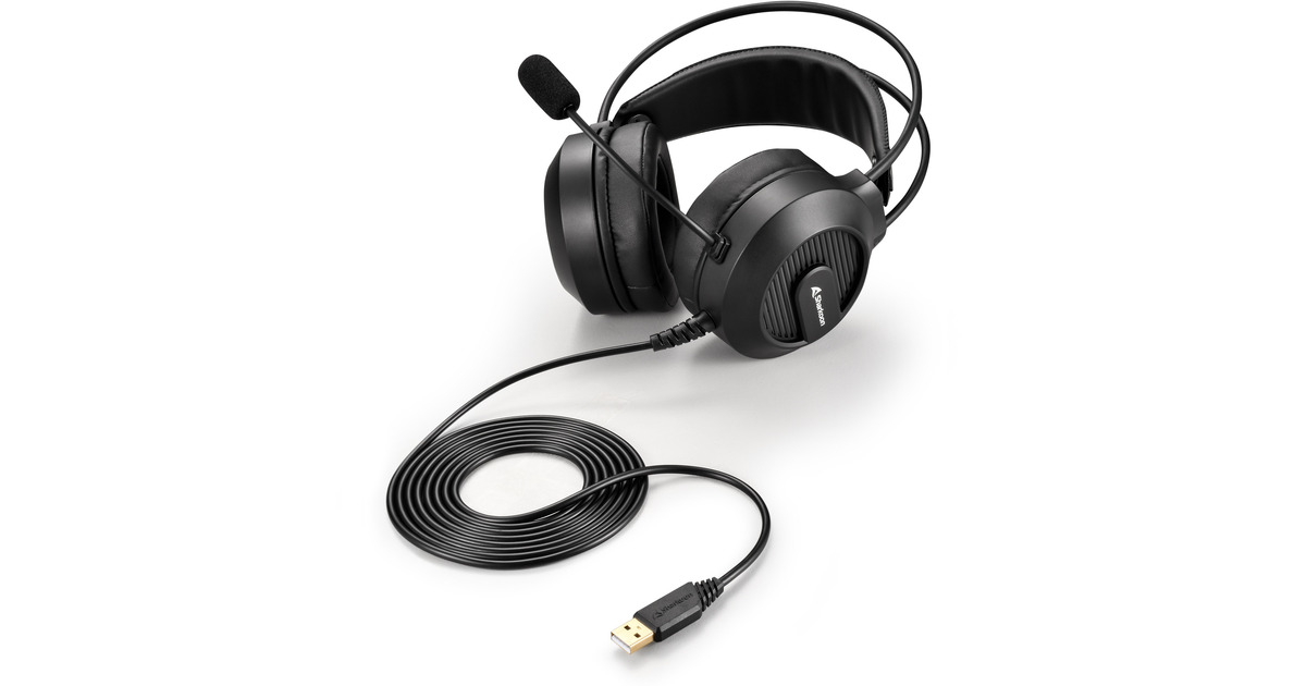 SharkoonSKILLER SGH20 over-ear gaming headset  (Zwart, Pc, PlayStation 5)
