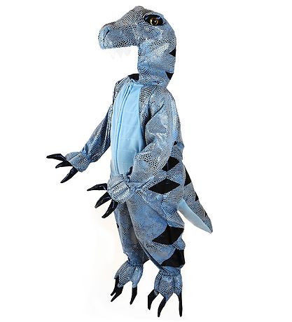 Den Goda Fen Udklædning - Dinosaur - Blå