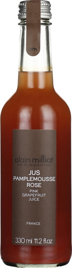 ALAIN MILLIAT PINK GRAPEFRUIT JUICE 33CL