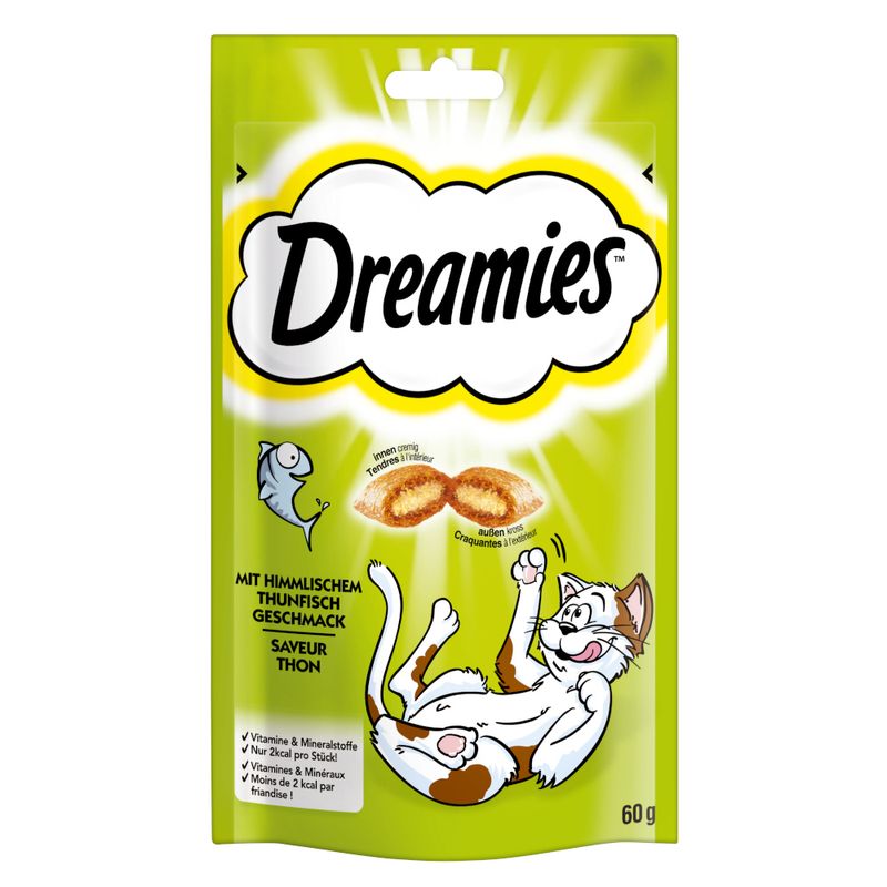 Friandises Dreamies Catisfactions, thon