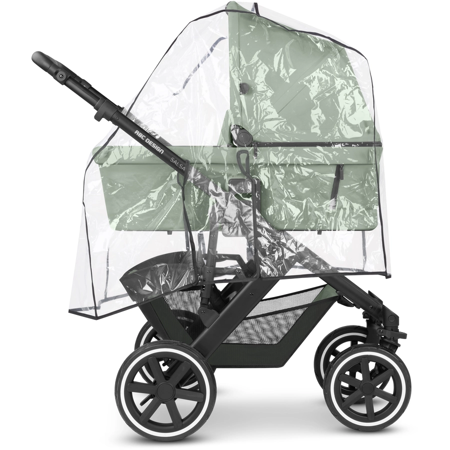 ABC DESIGN Kombikinderwagen Salsa 4 Air Pine Kollektion 2024 + Regenschutz und Adapter gratis