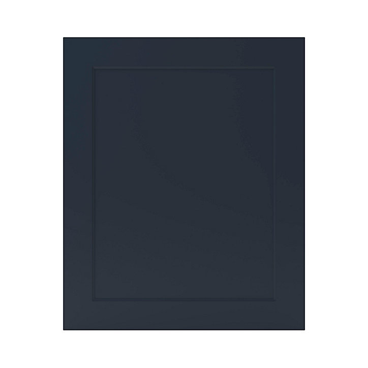 Porte de meuble de cuisine pour électroménager Artemisia bleu mat l. 60 cm x H. 72 cm GoodHome