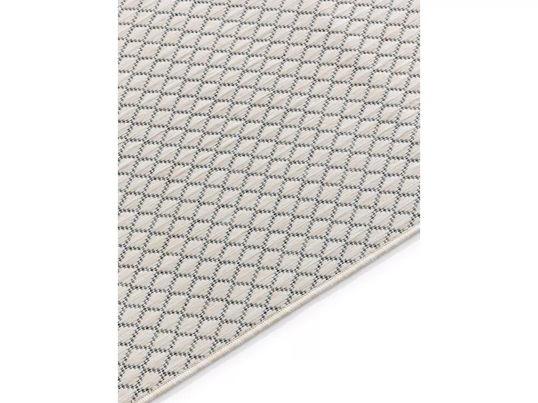 Tapis d'extérieur & intérieur Lou Blanc 80x150 cm