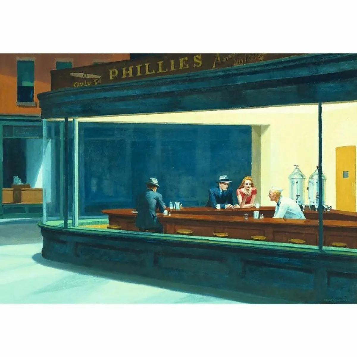 Trefl Puzzle - Nighthawks, Edward Hopper