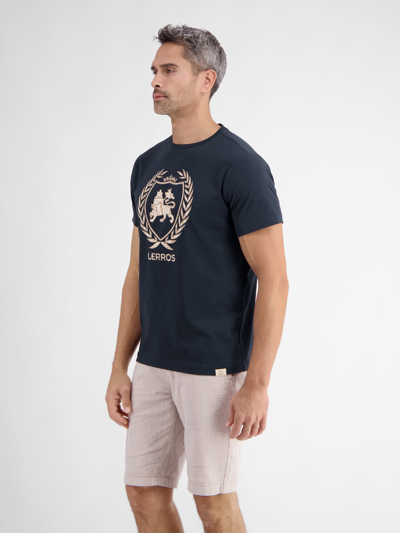 T-Shirt mit Logoprint