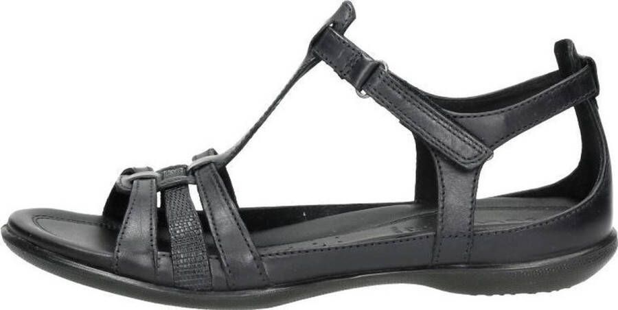 Ecco Sandalen Flash zomerschoen sandaal klittenbandschoen in metallic-look