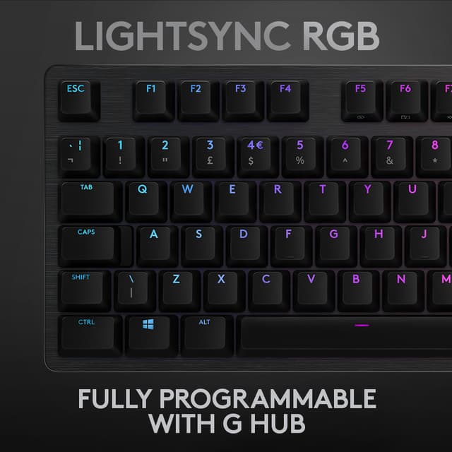 Logitech G512 gaming keyboard (GX Red switches)