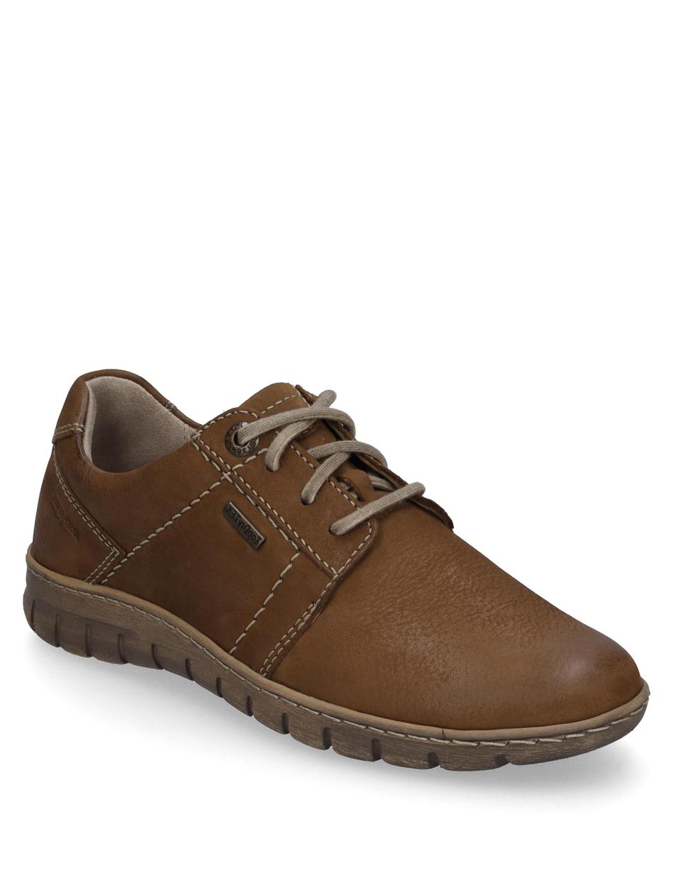 Halbschuh Steffi 59, cognac-kombi