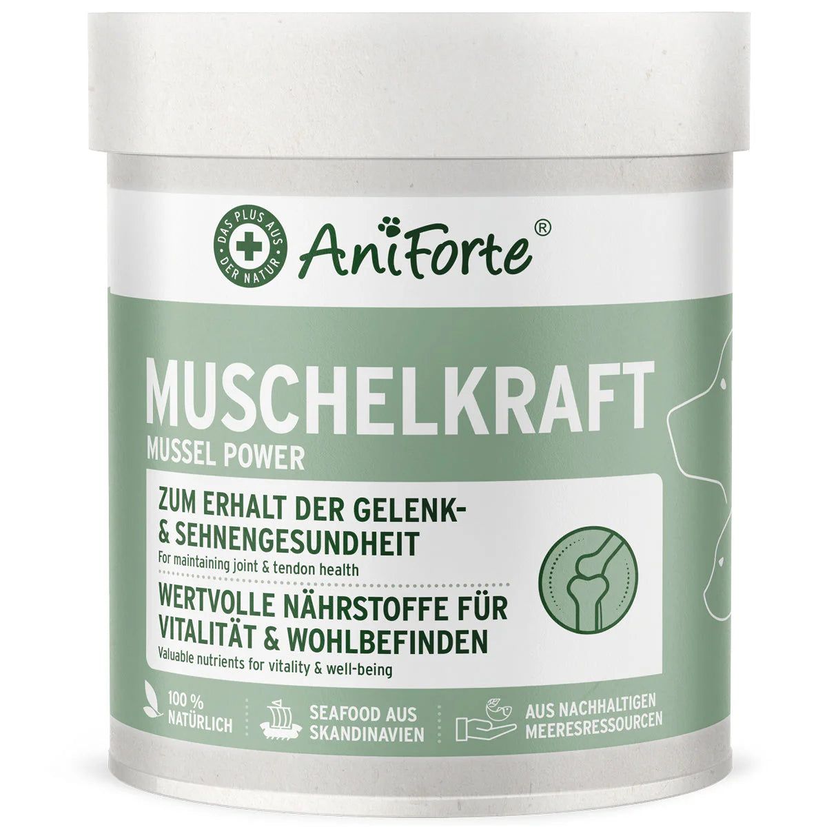 AniForte Muschelkraft Flocken für Hunde und Katzen