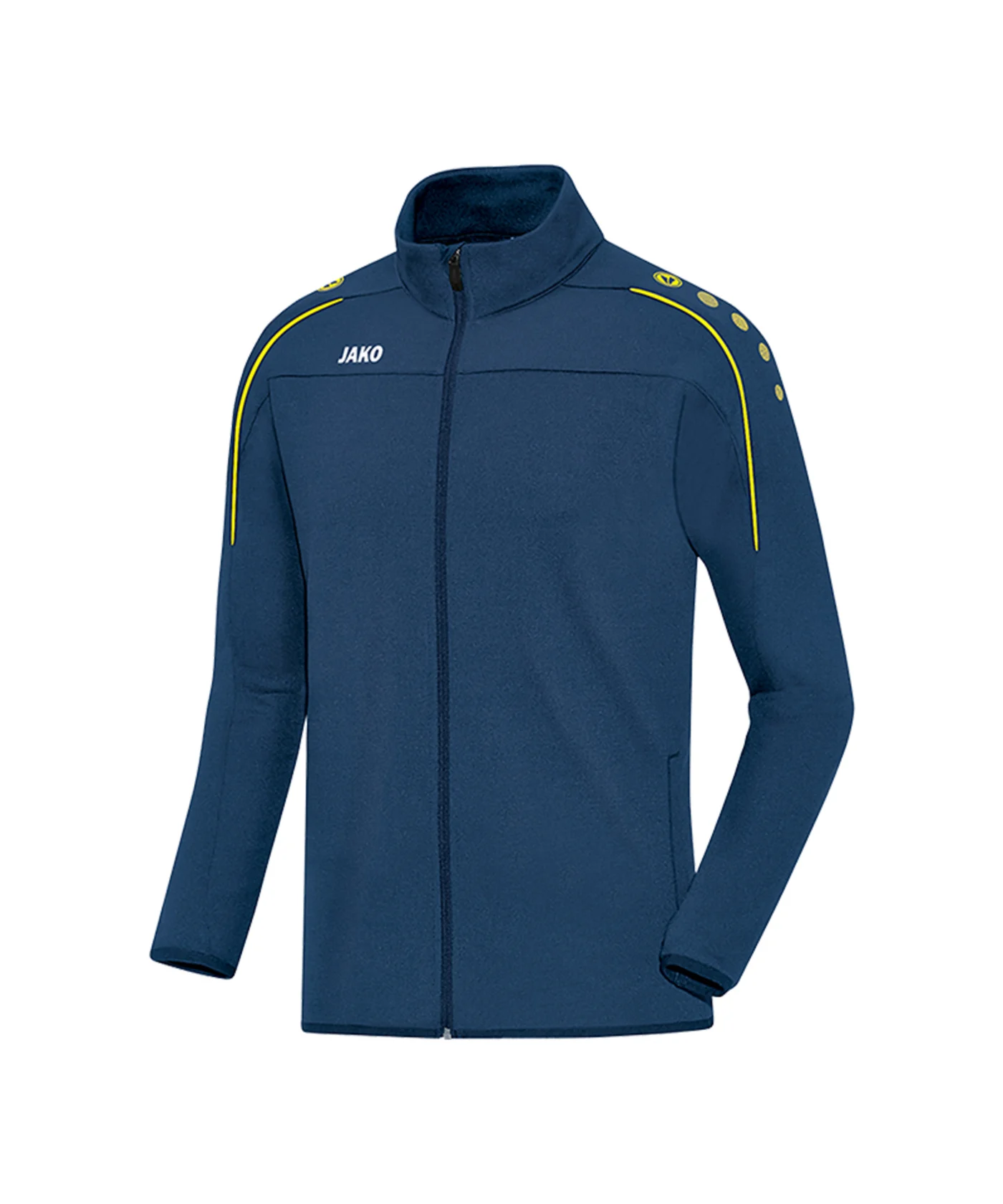 JAKO Classico Trainingsjacke Blau Gelb F42